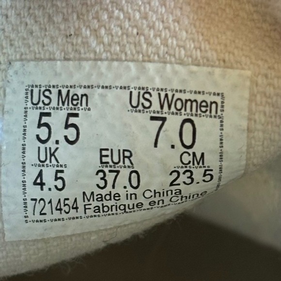 Vans Classic Slip On Checkerboard Shoes Womens 7 Mens 5.5 - Picture 8 of 8